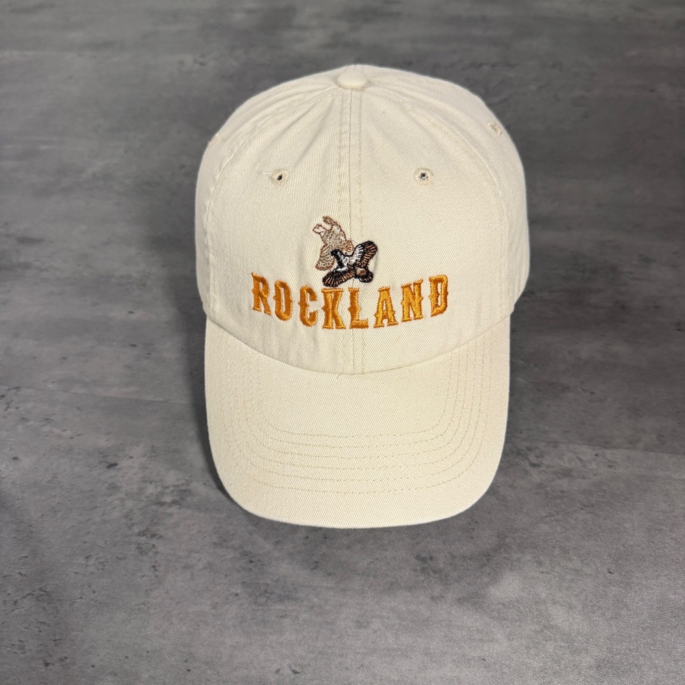 KC Caps Rockland Duck Hat Youth Cream Beige‎ Embroidered Baseball Cap Adjustable
